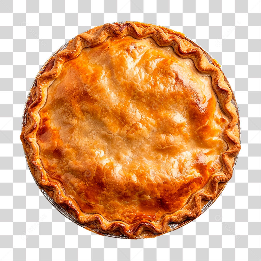 Torta Assada PNG Transparente