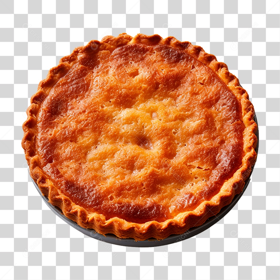 Torta Assada PNG Transparente