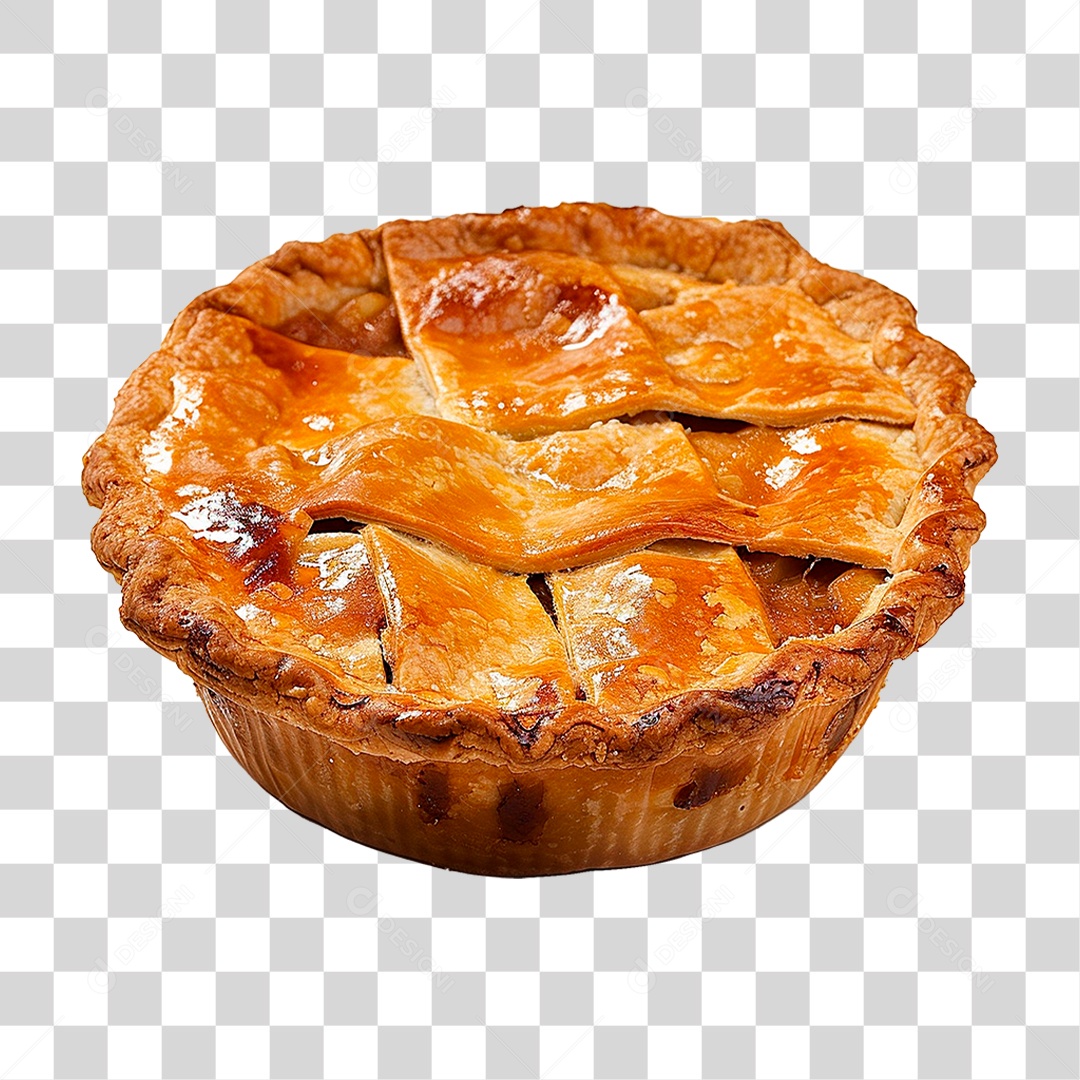 Torta Assada PNG Transparente