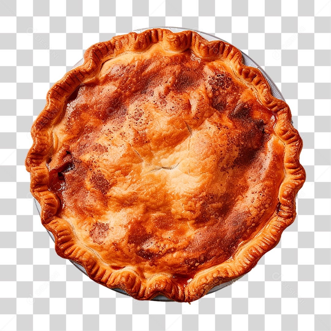 Torta Assada PNG Transparente