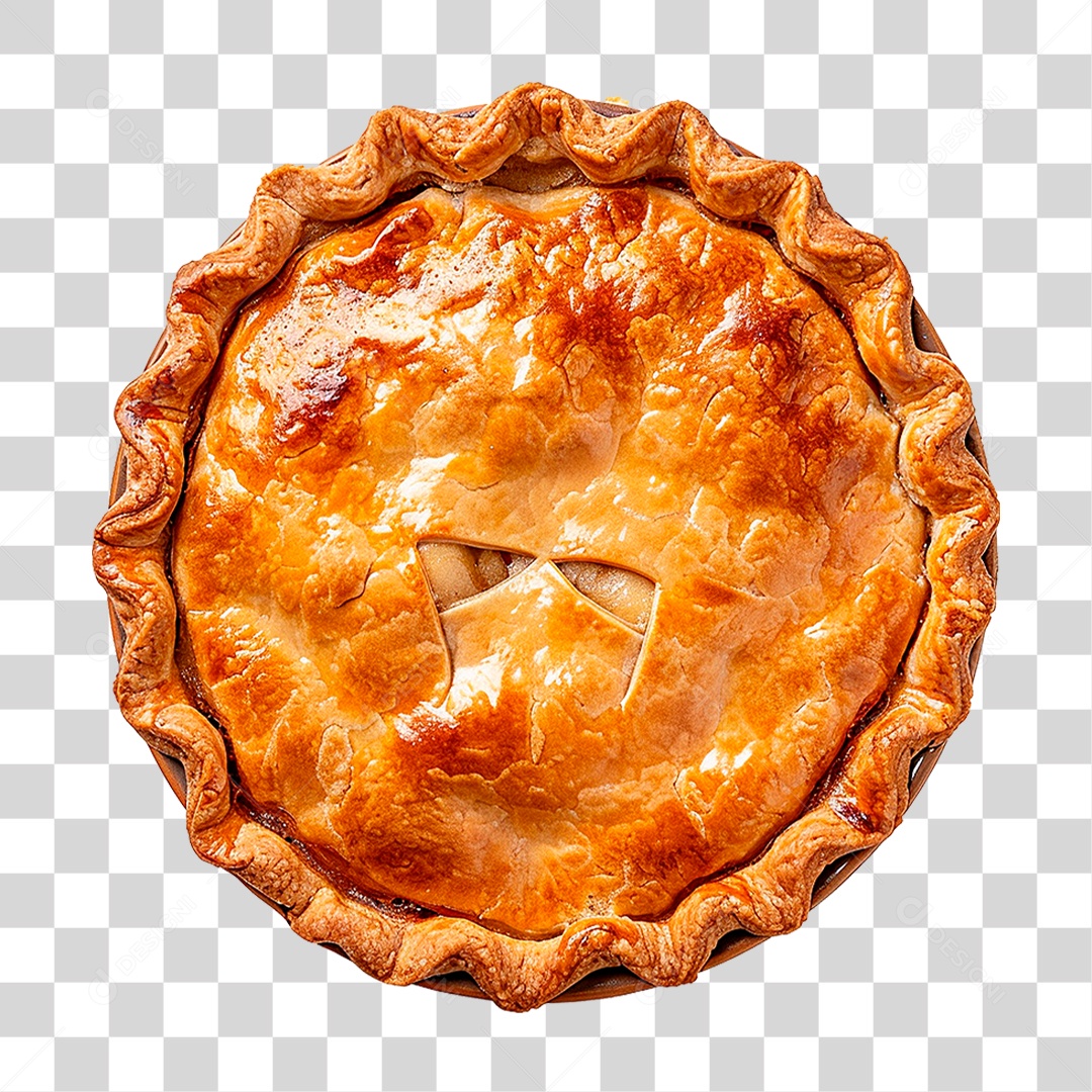 Torta Assada PNG Transparente