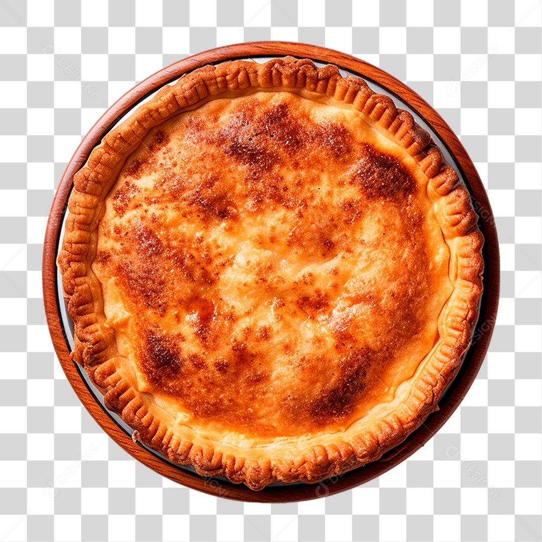 Torta Assada PNG Transparente