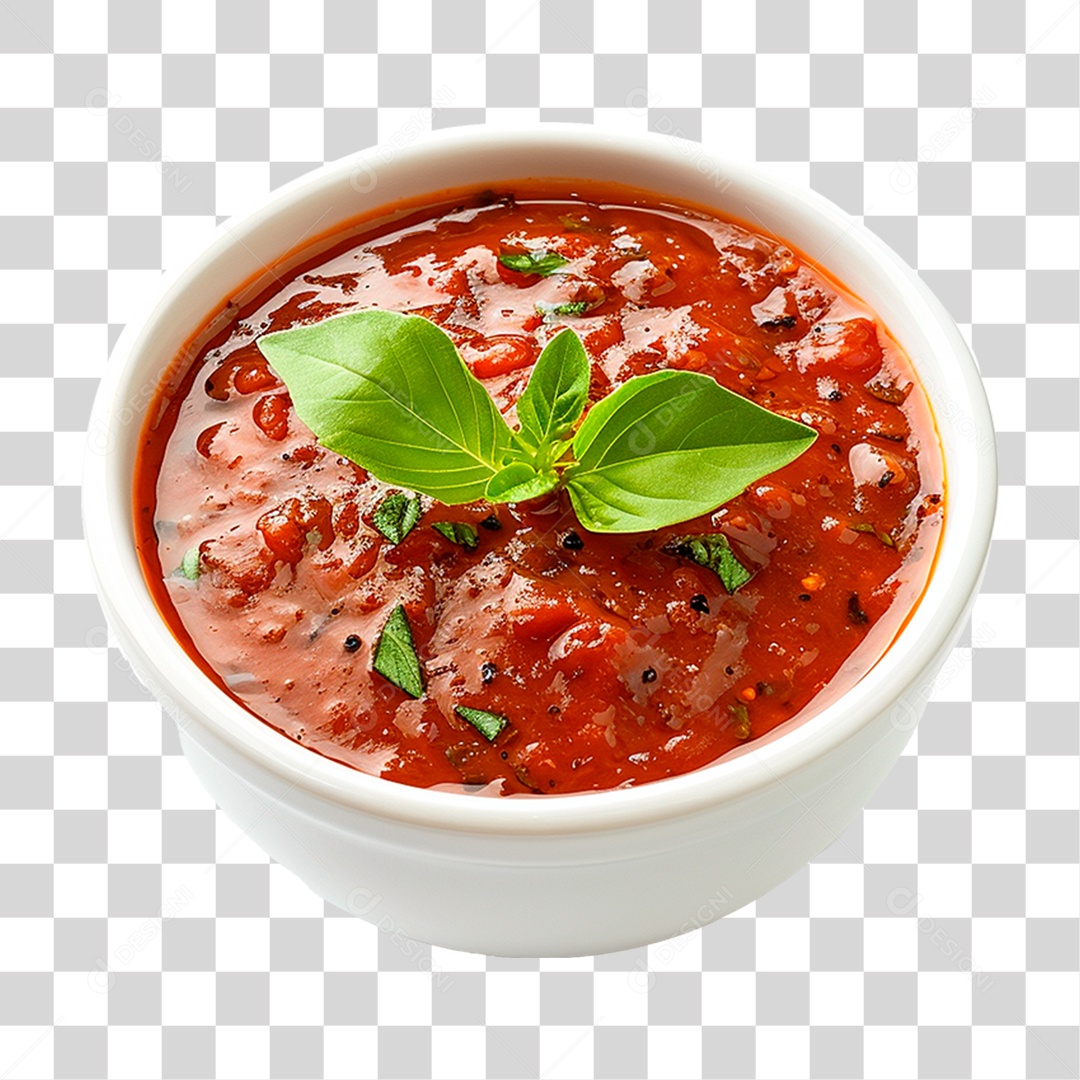 Tigela de Ketchup PNG Transparente