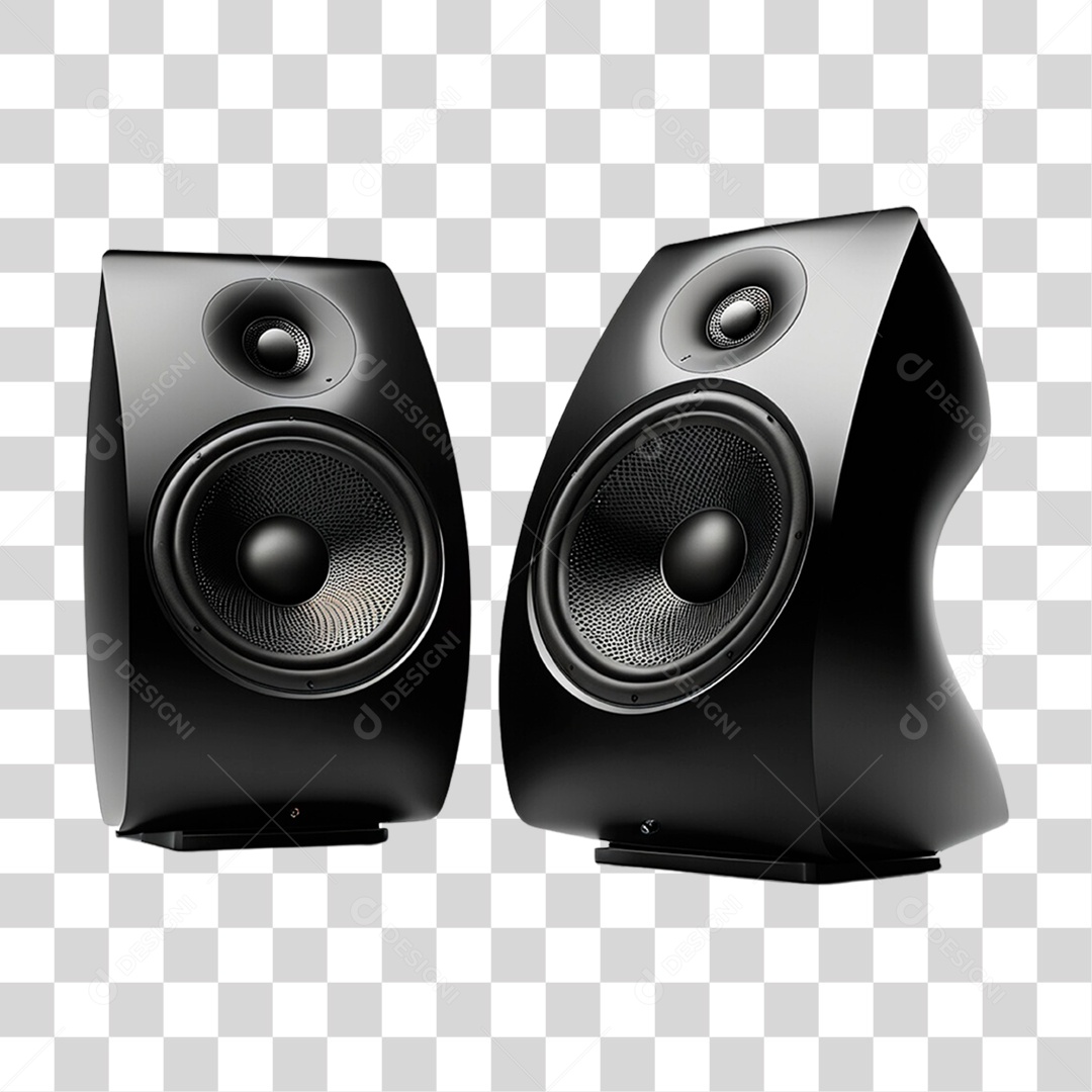 Caixa de Som Músicas PNG Transparente