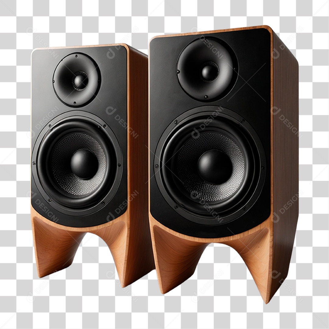 Caixa de Som Músicas PNG Transparente