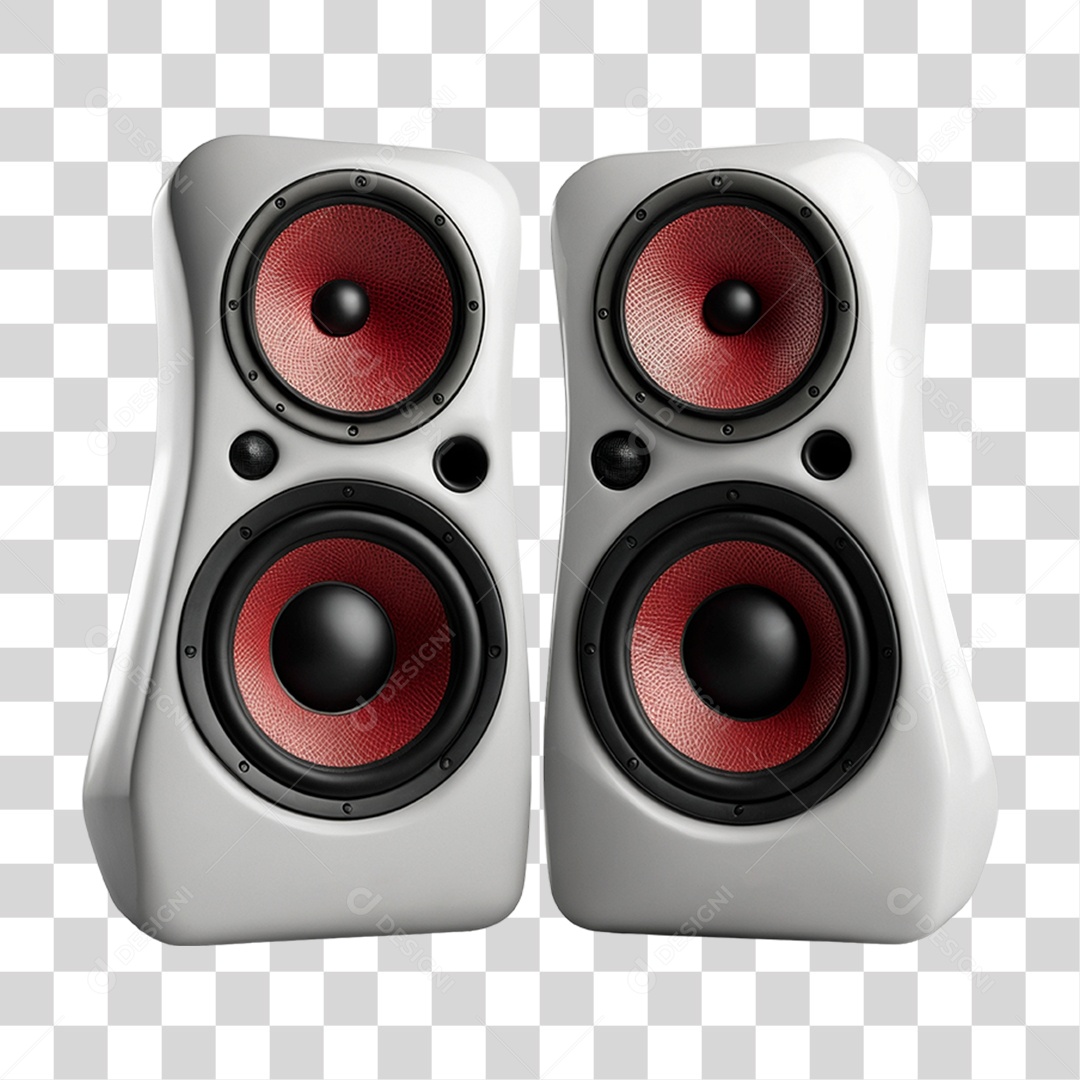 Caixa de Som Músicas PNG Transparente