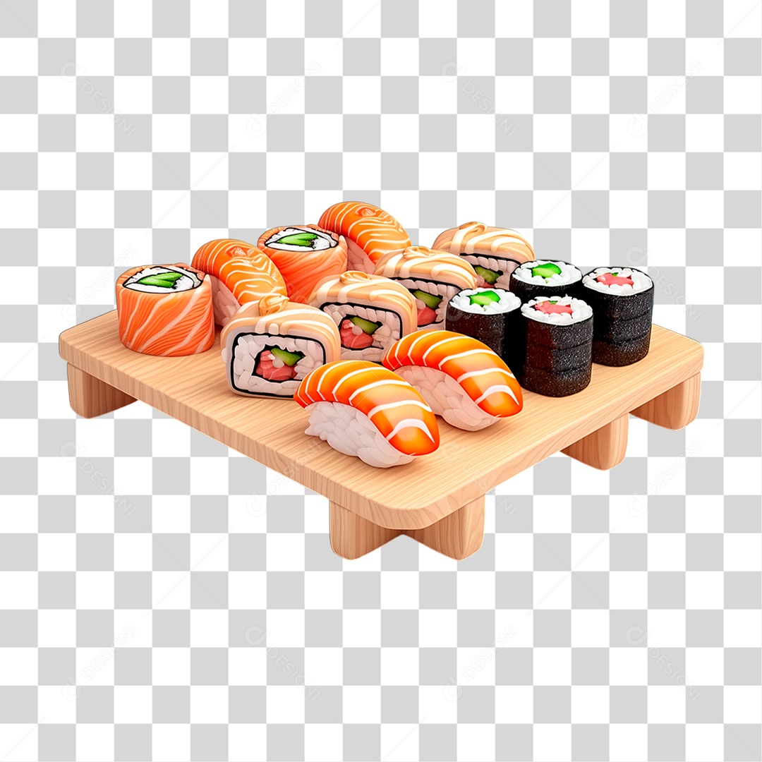 Comida Japonesa PNG Transparente