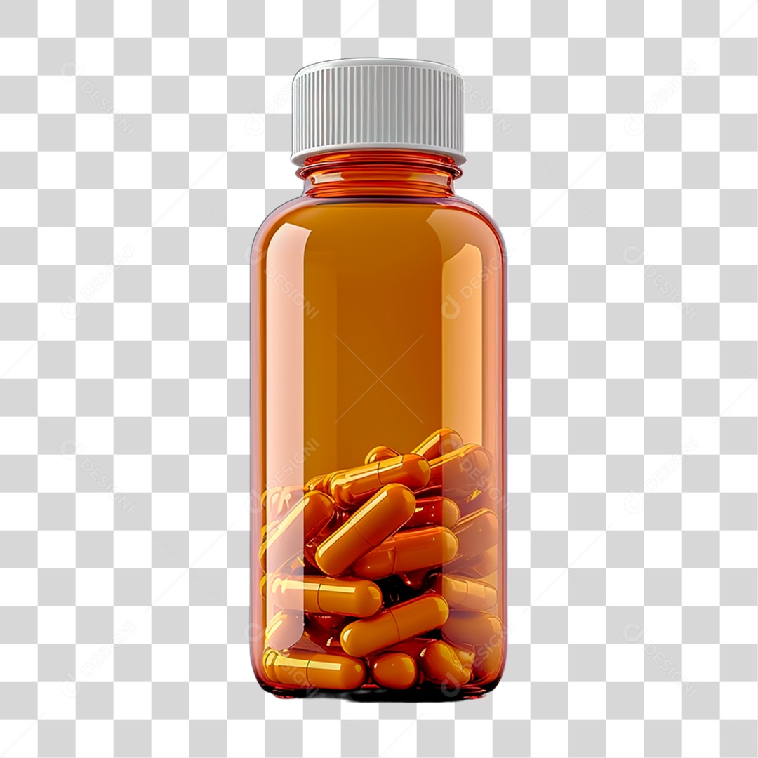 Frasco Remédio PNG Transparente