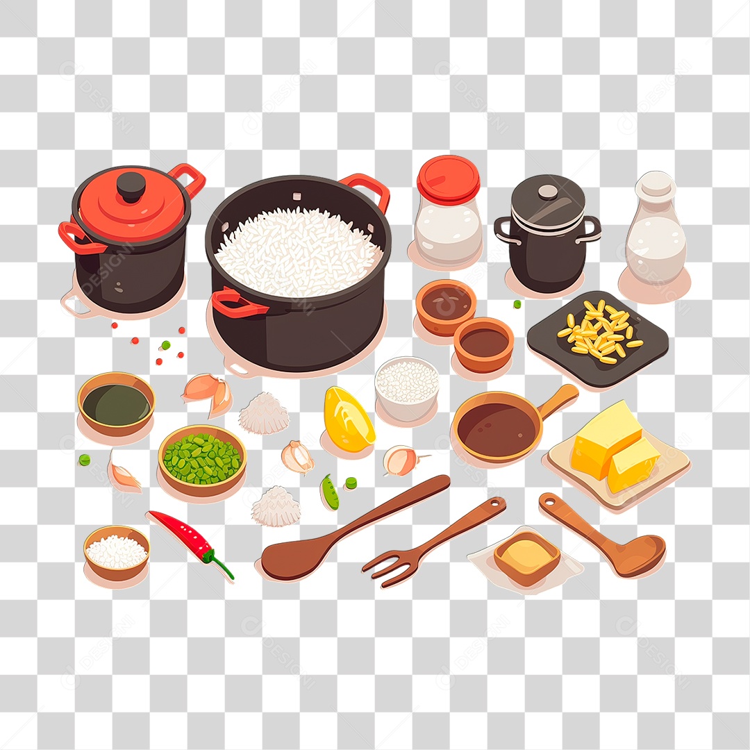 Panelas PNG Transparente