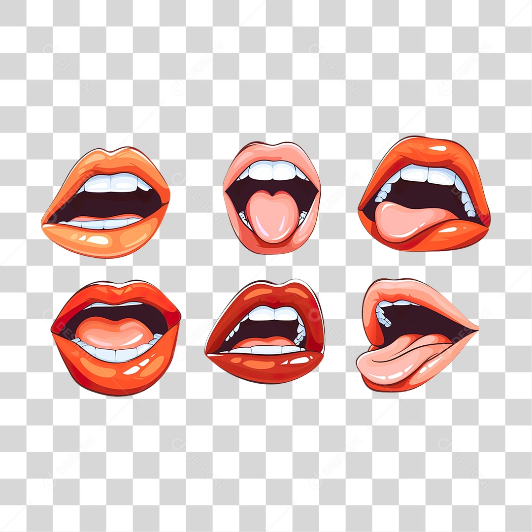 Boca PNG Transparente