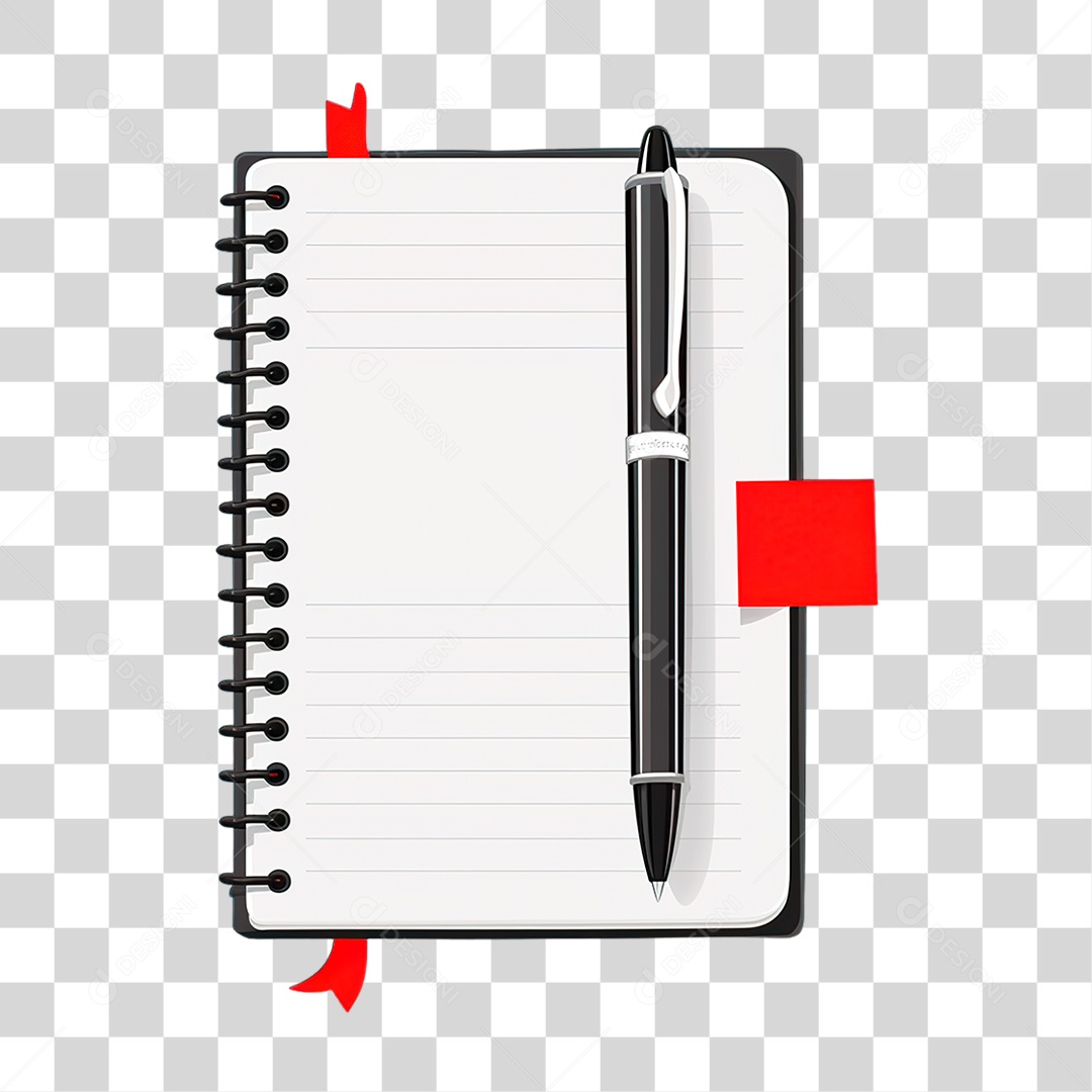 Caderneta PNG Transparente