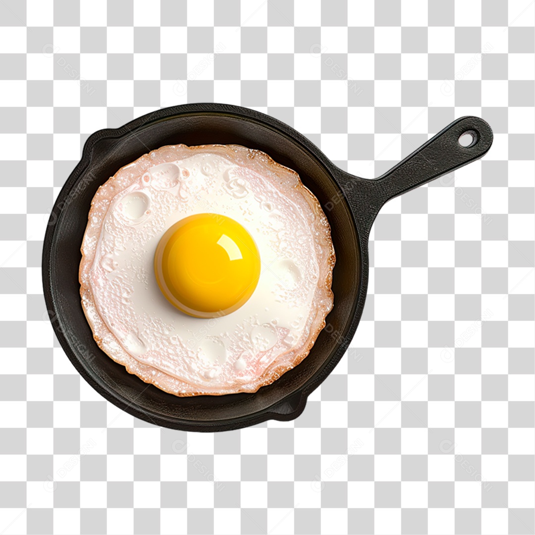 Ovo Frito PNG Transparente