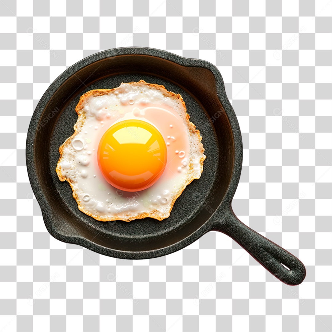 Ovo Frito PNG Transparente