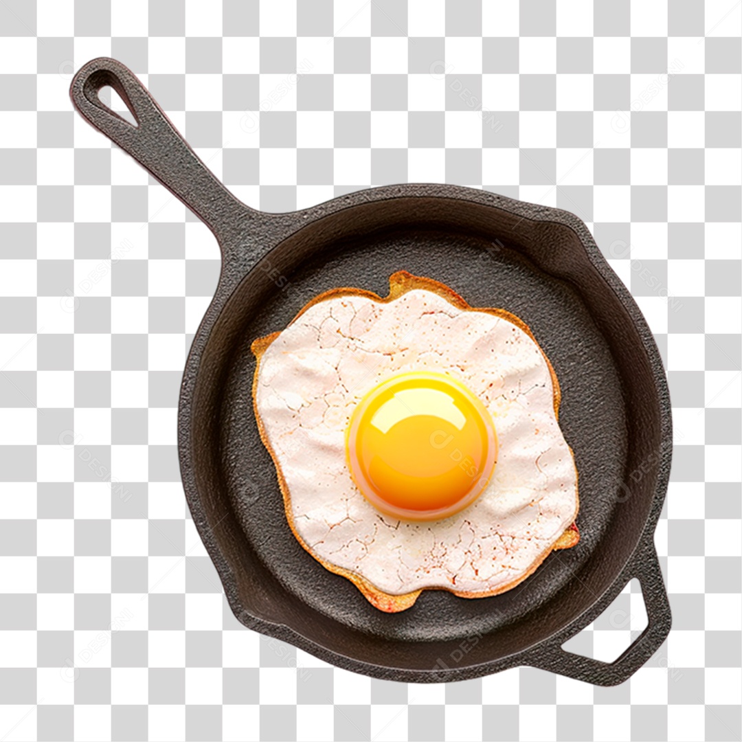 Ovo Frito PNG Transparente