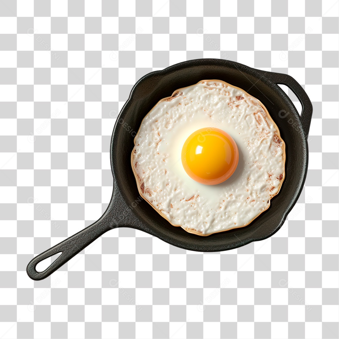 Ovo Frito PNG Transparente