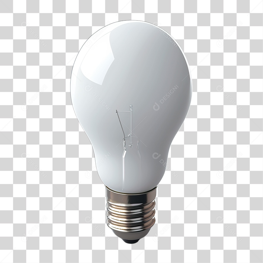 Lâmpada Branca PNG Transparente
