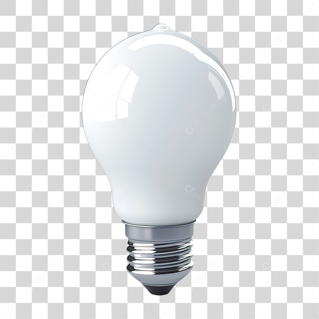 Lâmpada Branca PNG Transparente