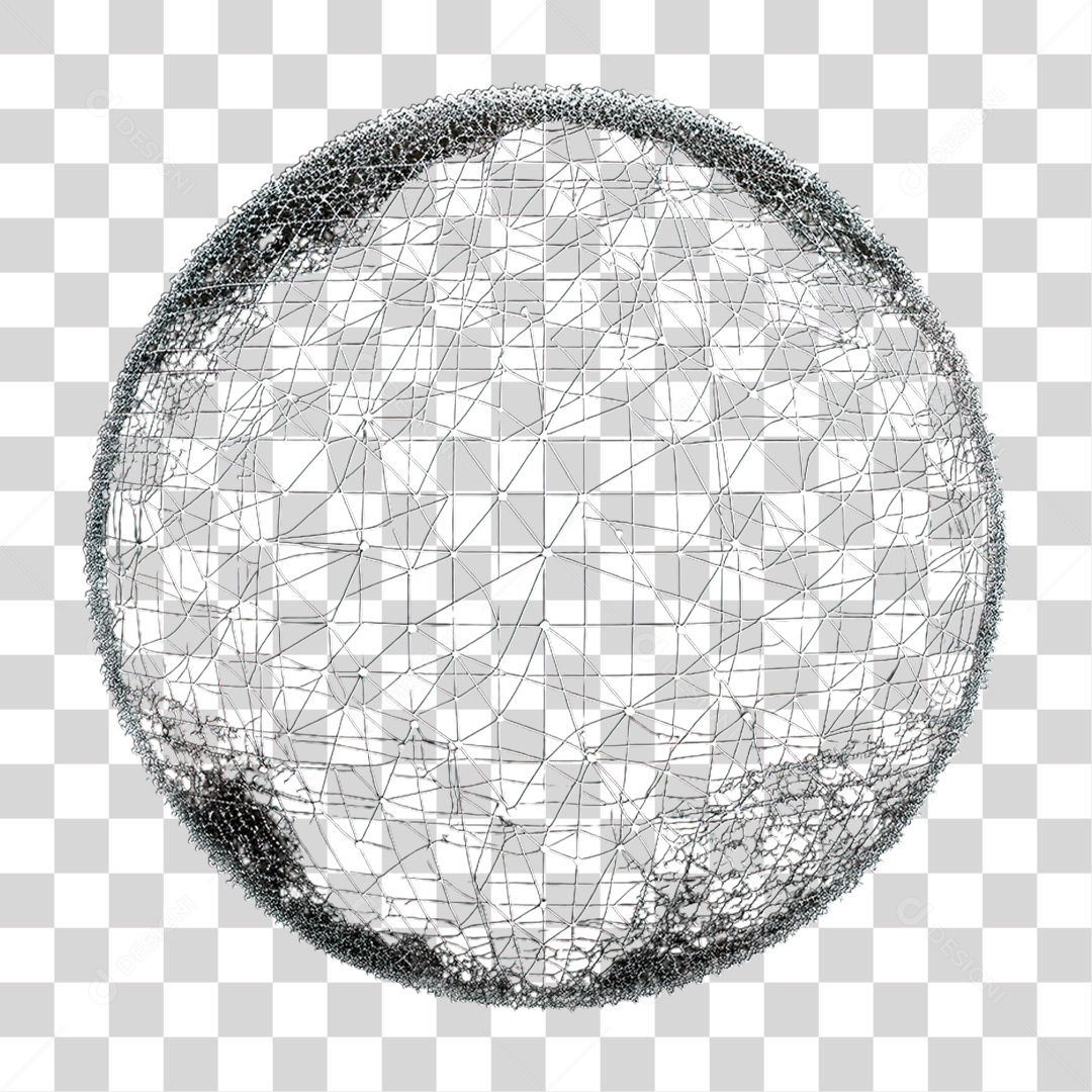 Esfera Global PNG Transparente