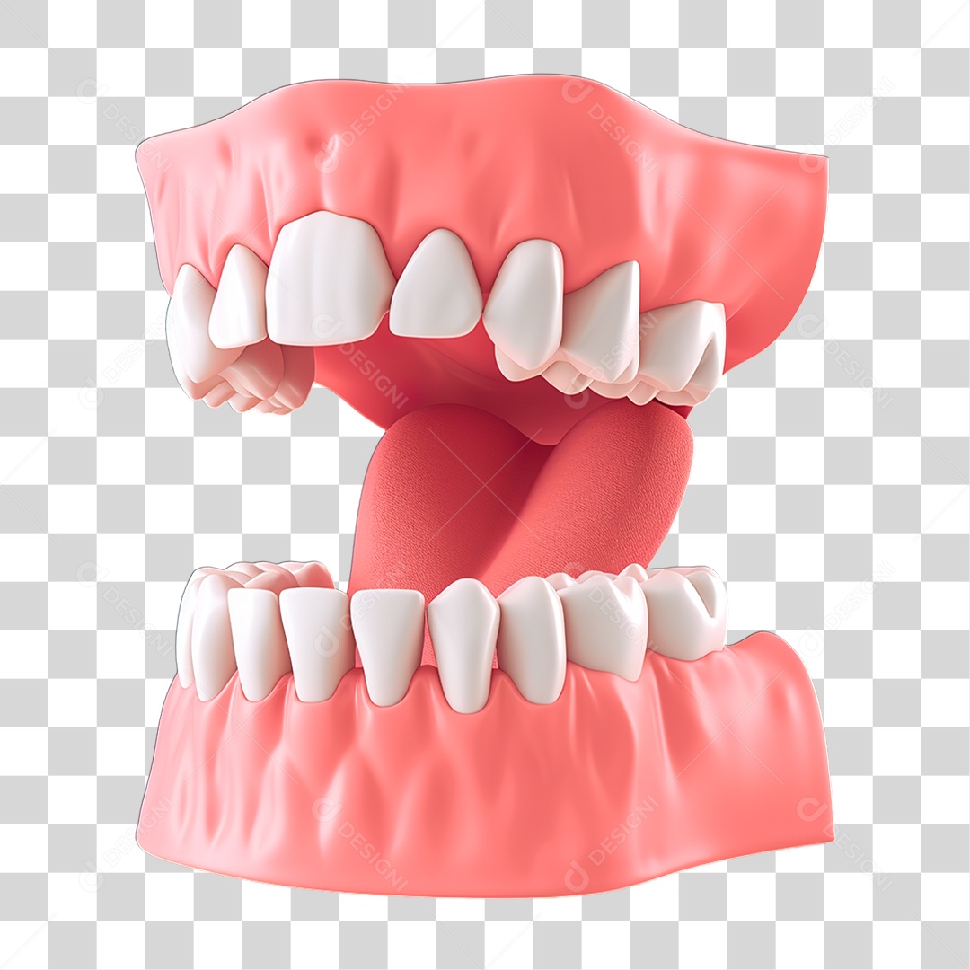 Dentadura PNG Transparente
