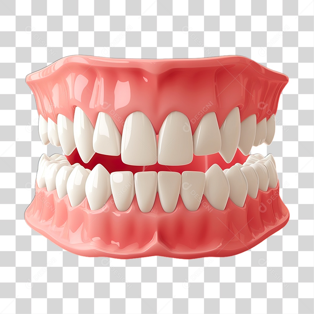 Dentadura PNG Transparente