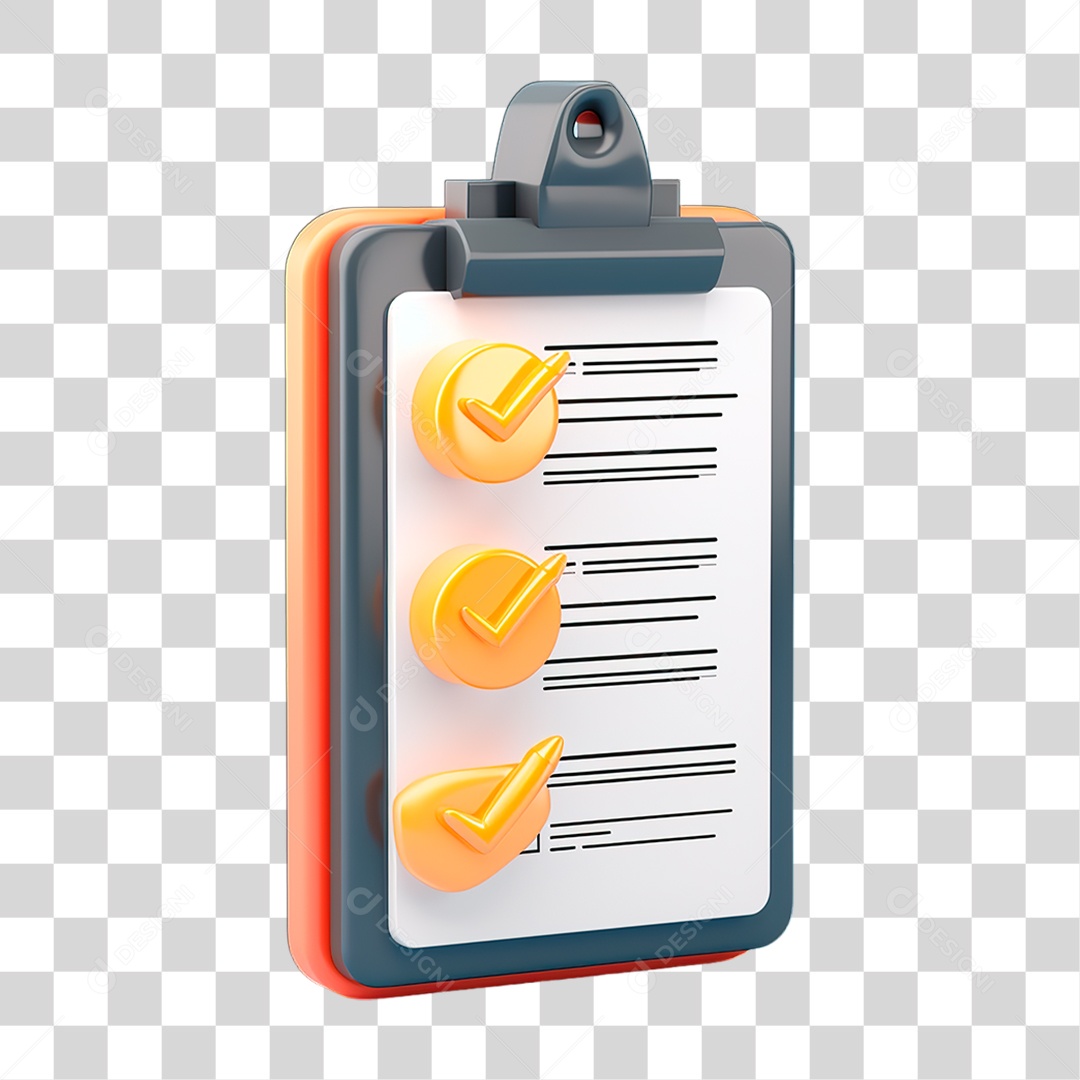 Prancheta PNG Transparente