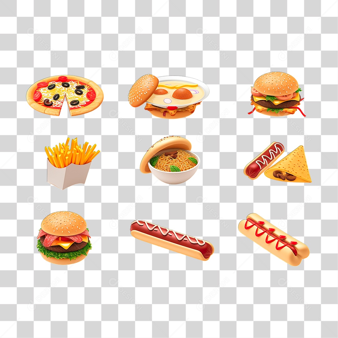 Lanchonete PNG Transparente