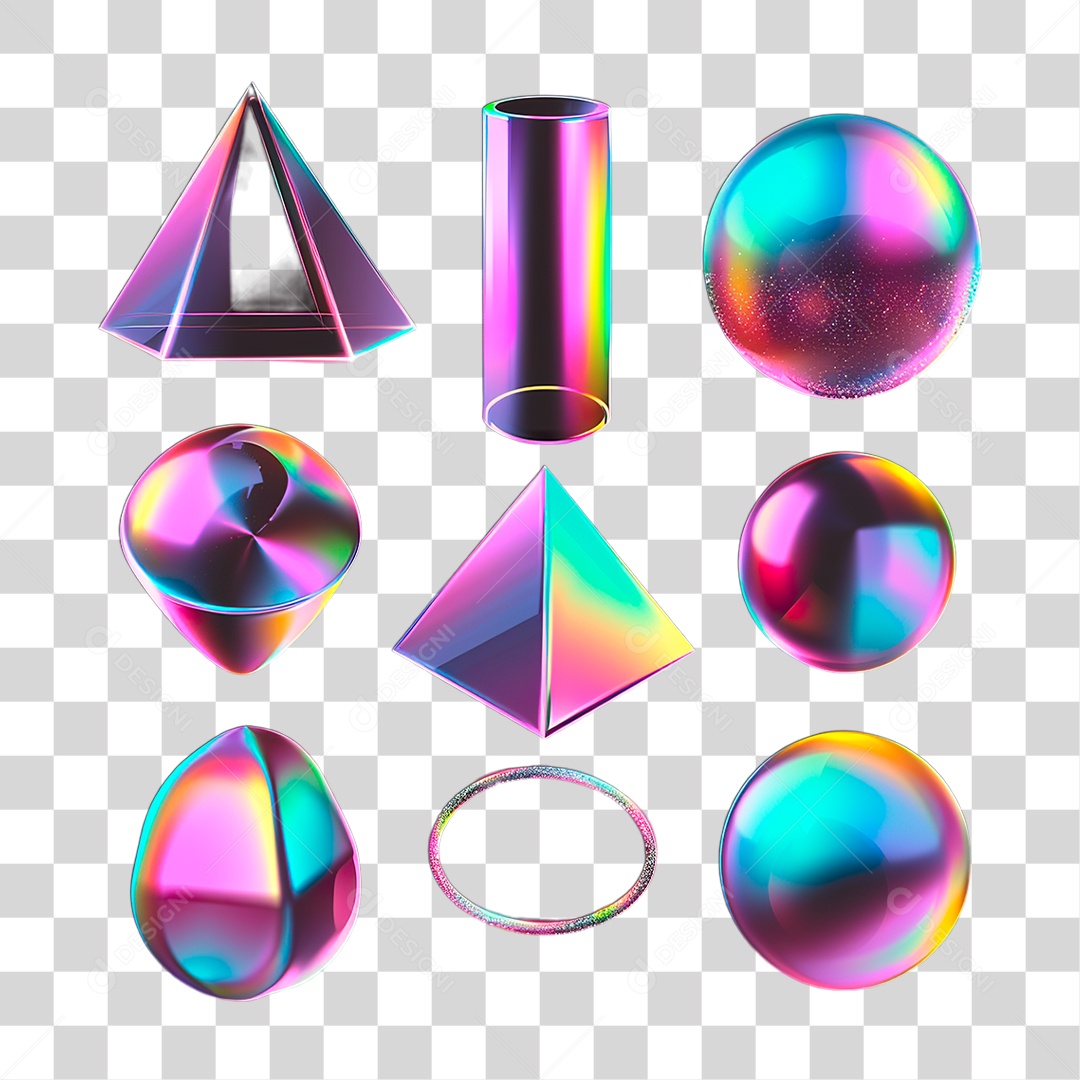 ícone Formas Geométrica PNG Transparente