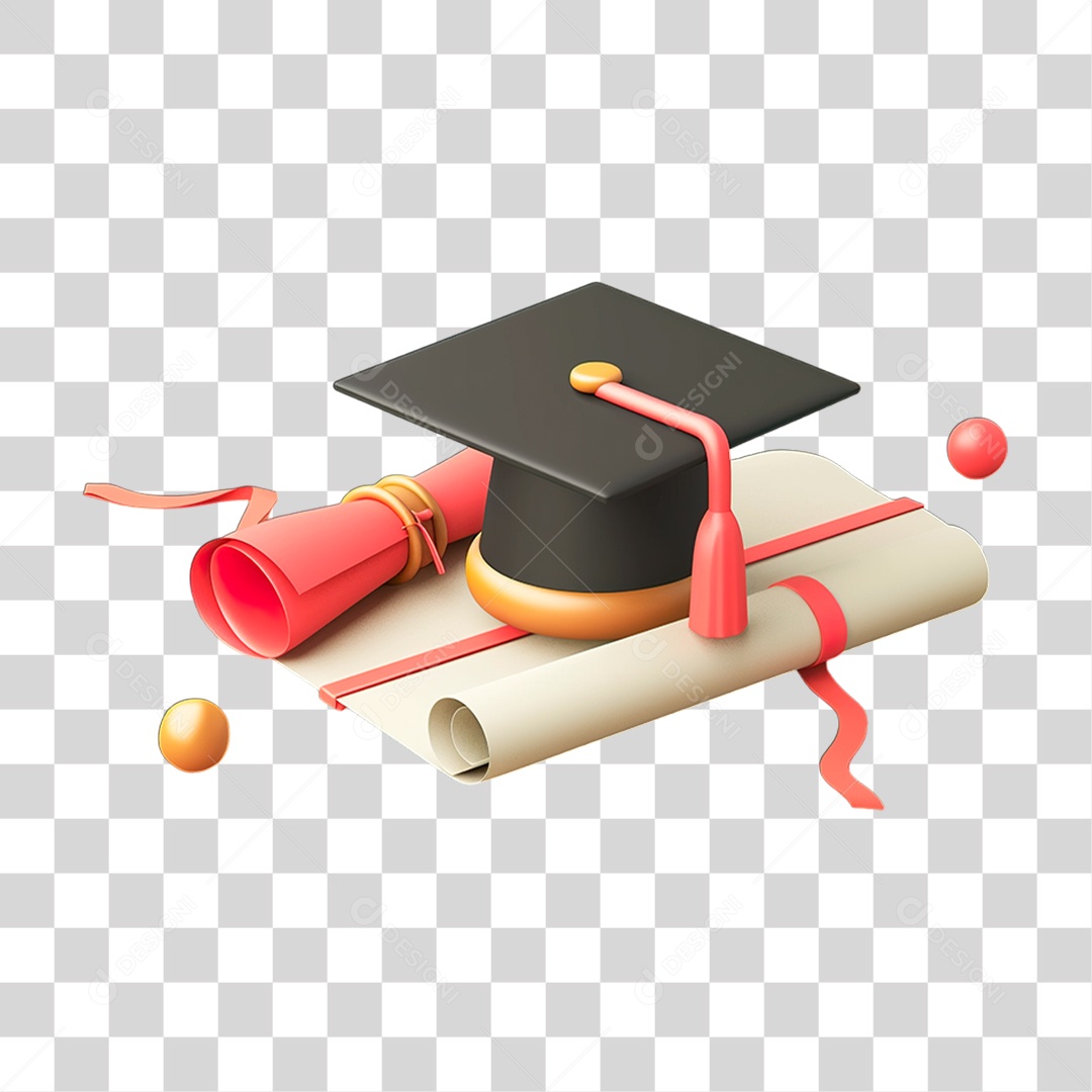 Diploma PNG Transparente