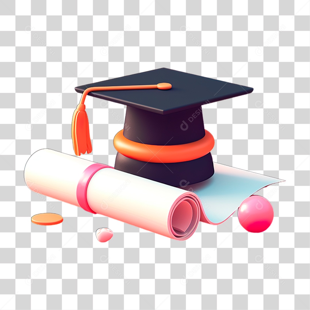 Diploma PNG Transparente