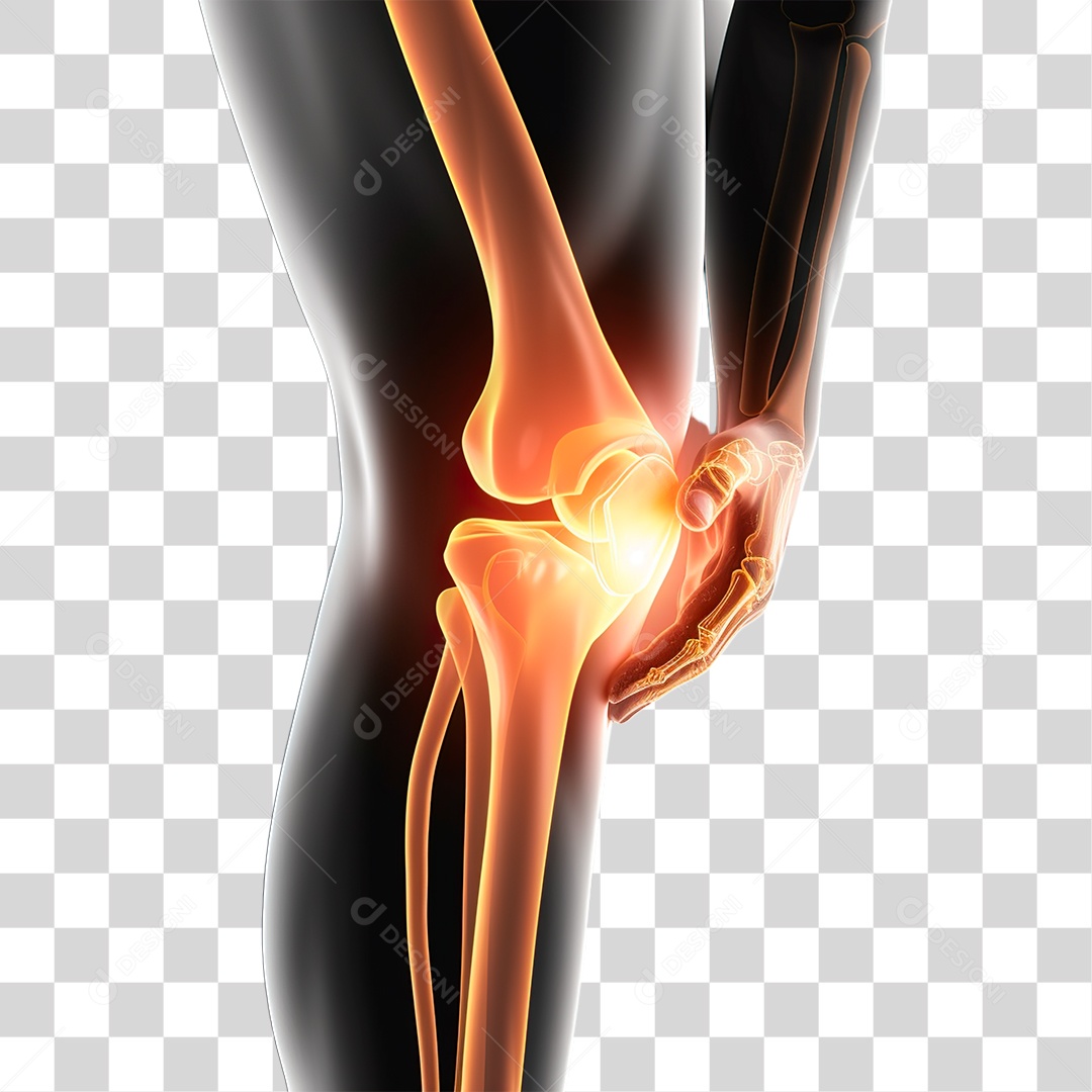 Osso do Joelho PNG Transparente
