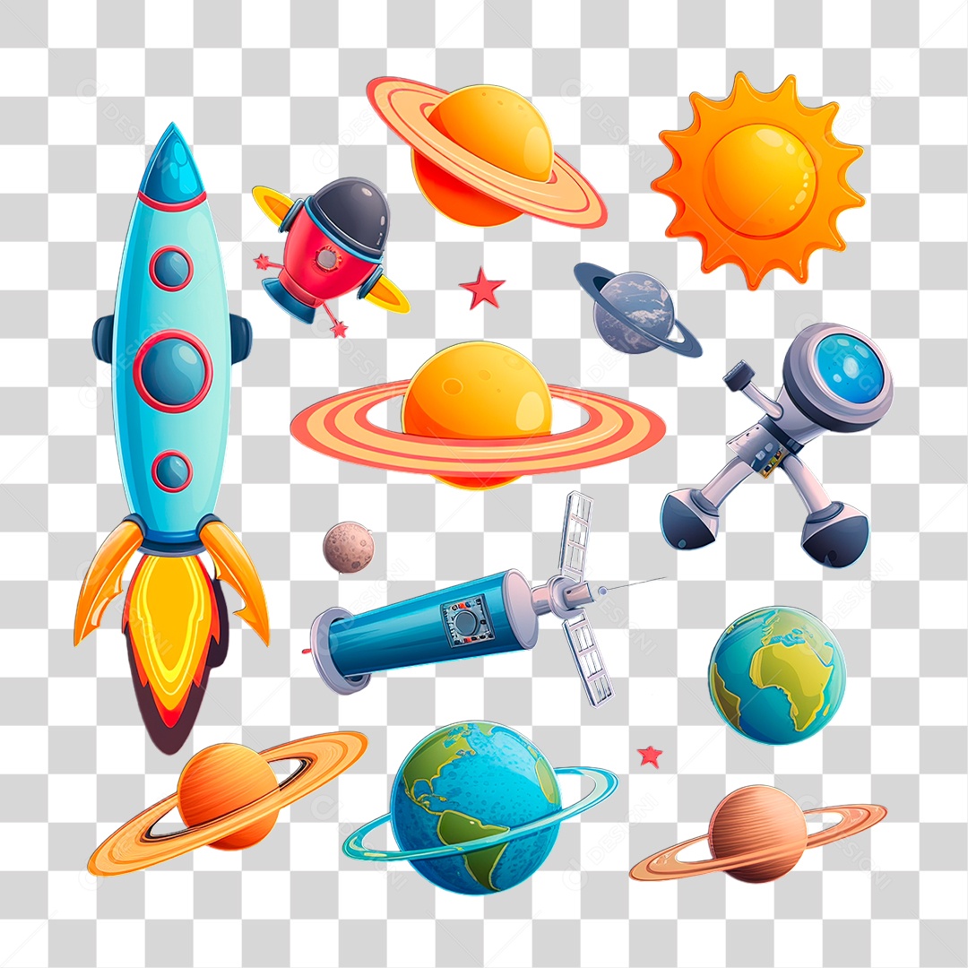 Planetas PNG Transparente