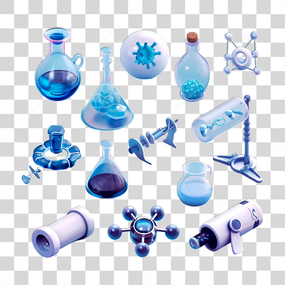 Equipamento de Ciências PNG Transparente