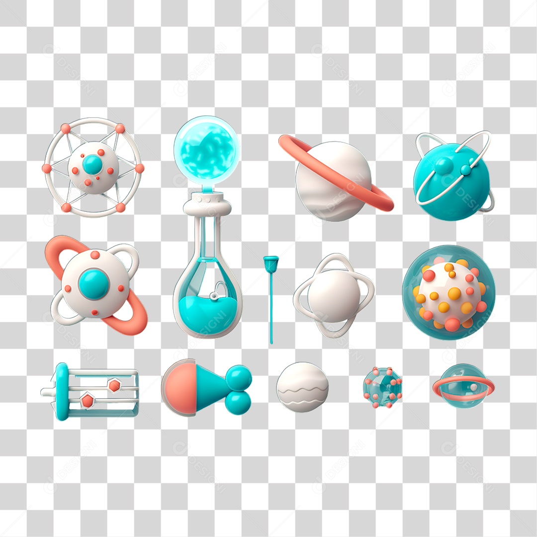 Elementos Decorativo PNG Transparente