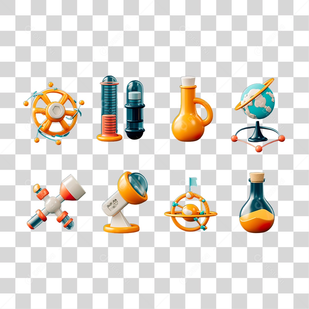 Elementos Decorativo PNG Transparente