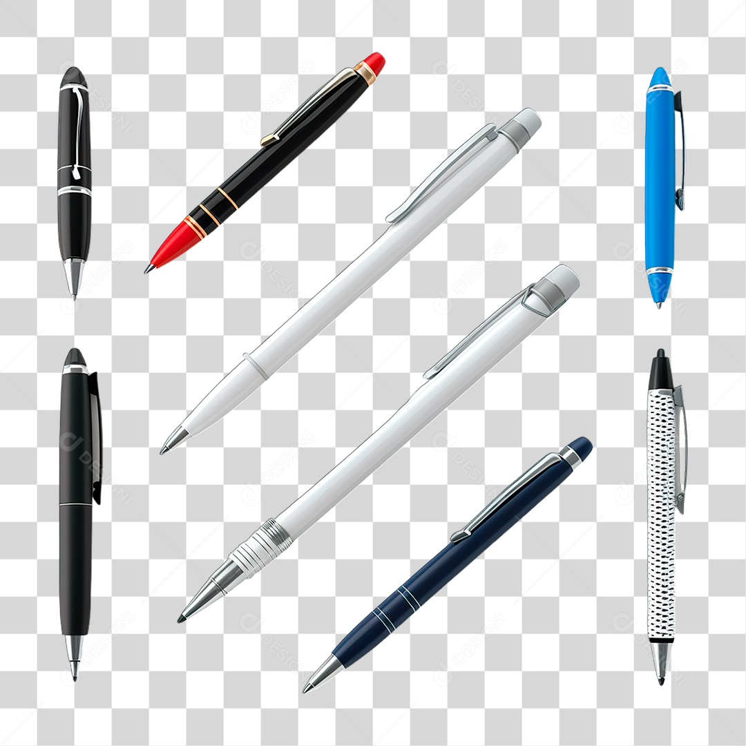 Canetas PNG Transparente