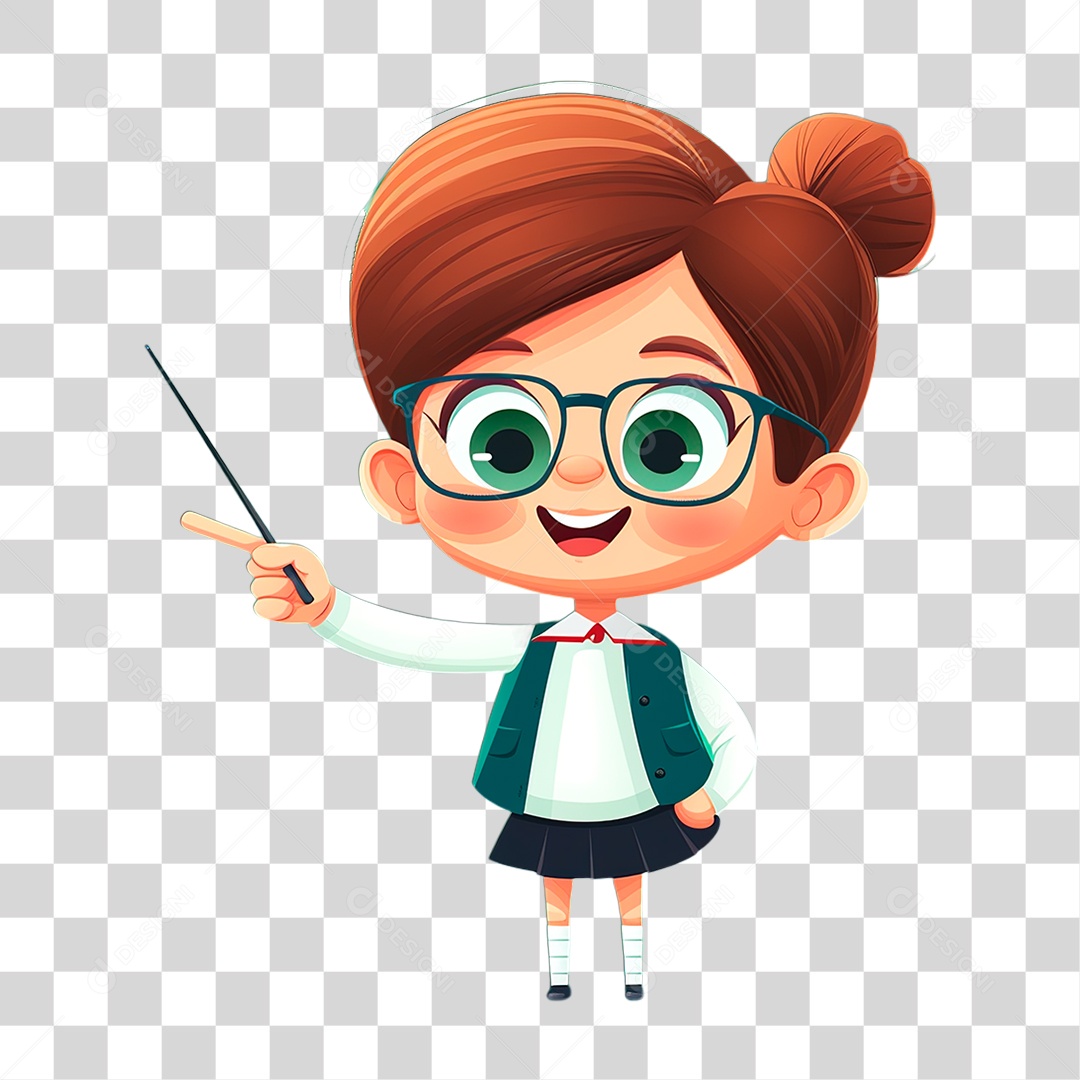 Professora PNG Transparente