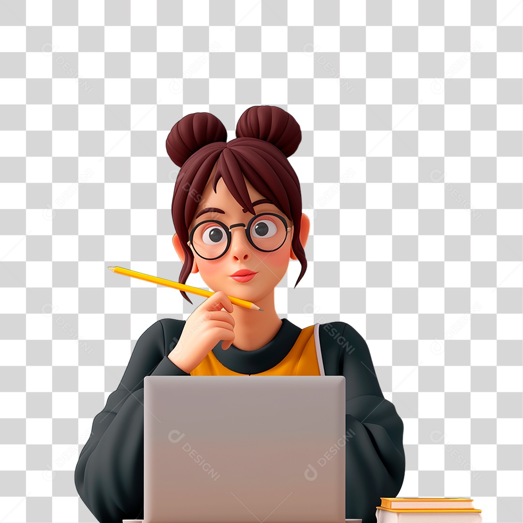 Professora PNG Transparente