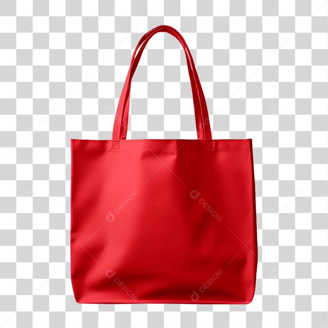 Sacola Vermelha PNG Transparente