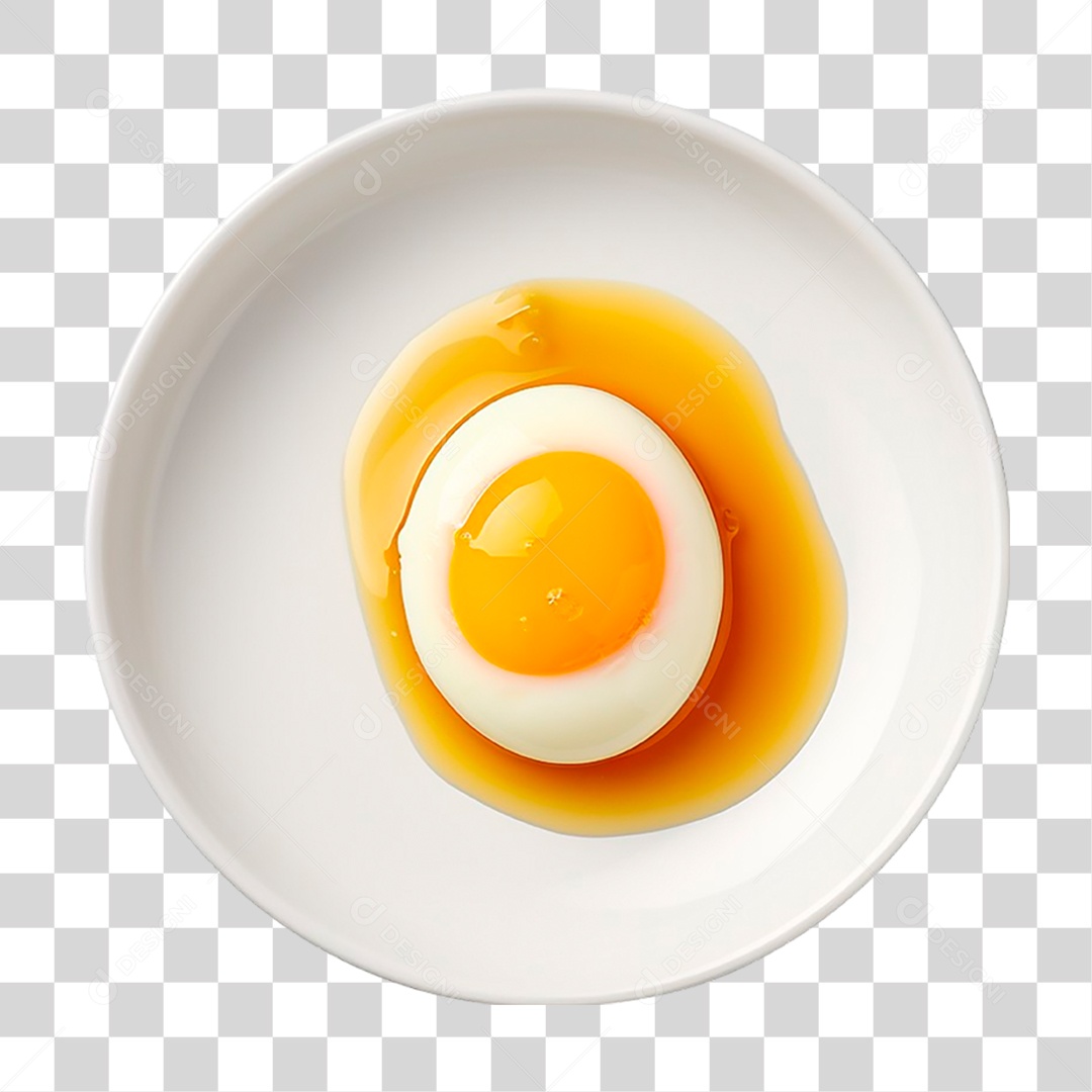 Ovo Cozido PNG Transparente