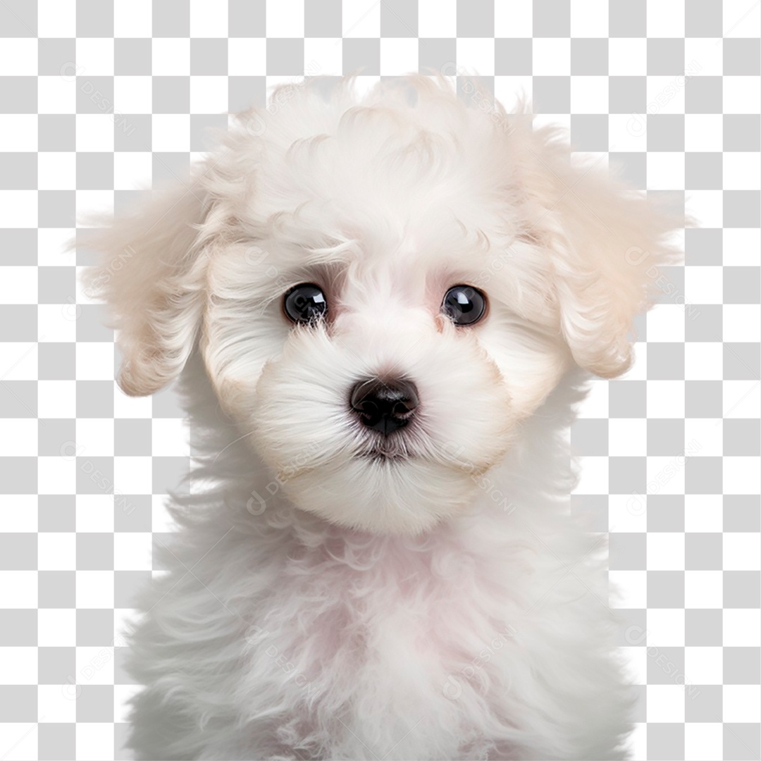 Cachorro Poodle Toy PNG Transparente