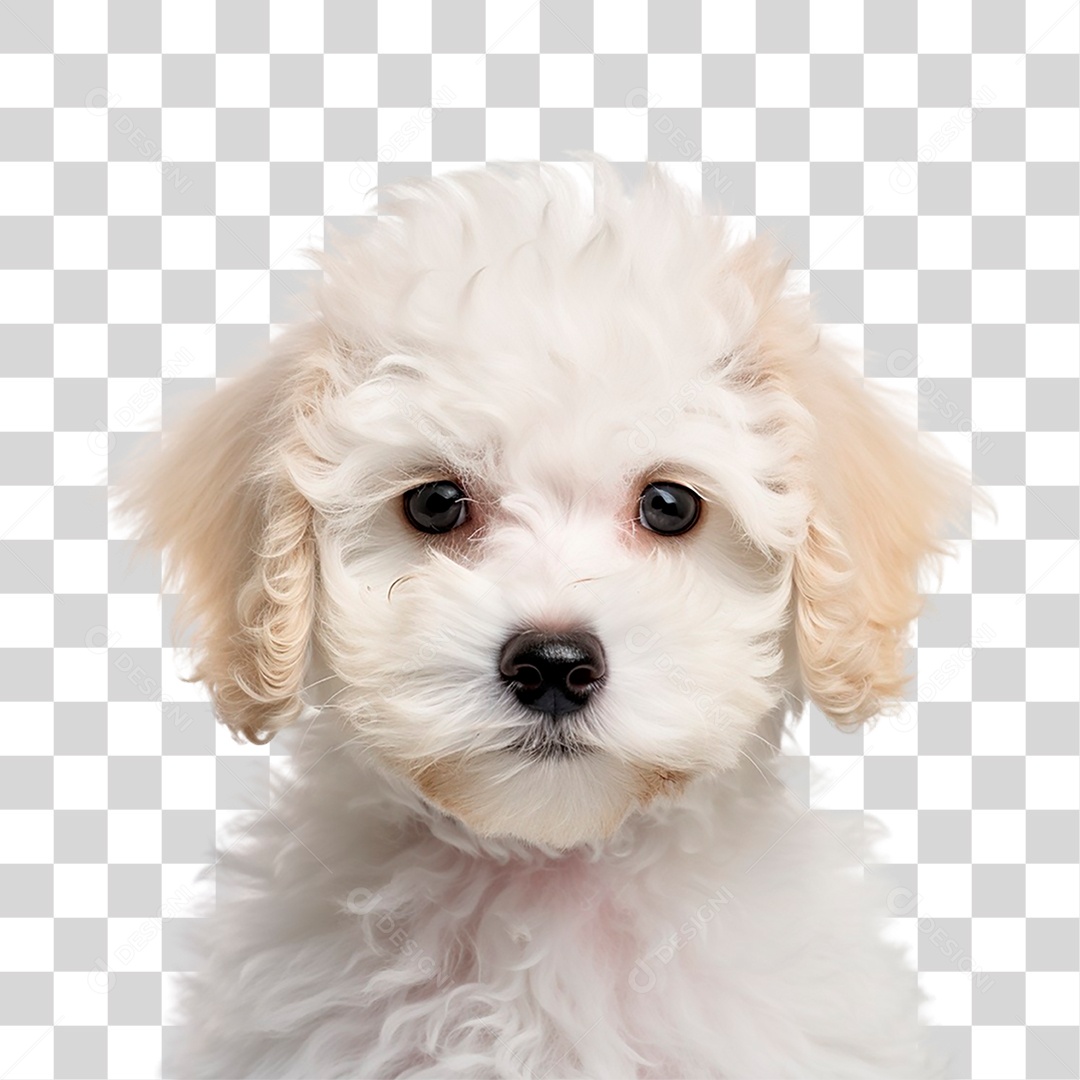 Cachorro Poodle Toy PNG Transparente