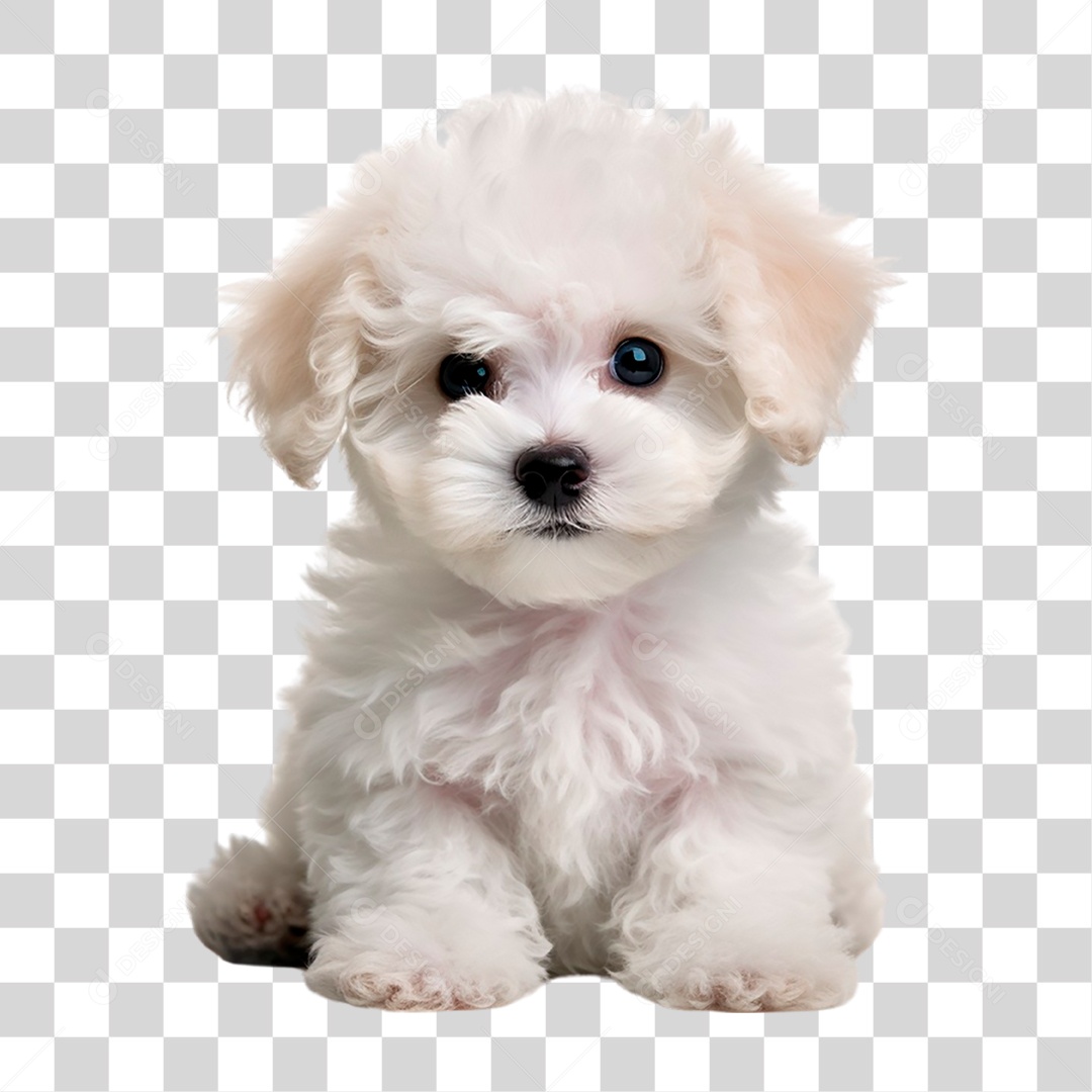 Cachorro Poodle Toy PNG Transparente
