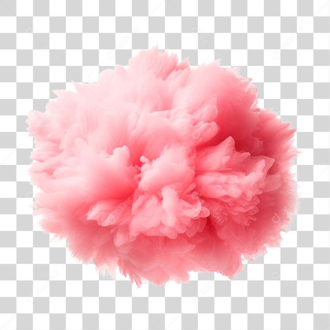 Algodão Doce PNG Transparente