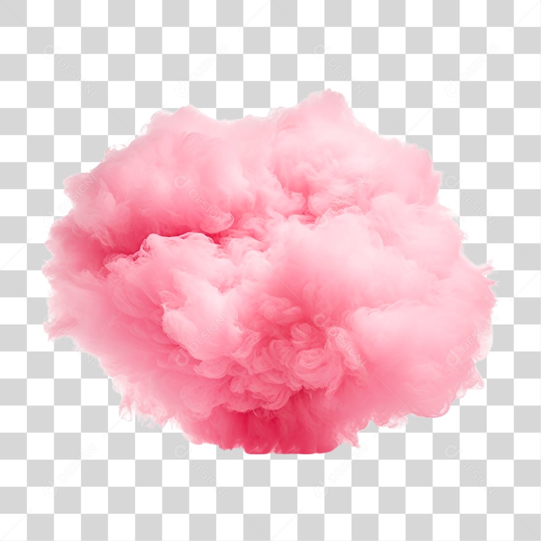 Algodão Doce PNG Transparente