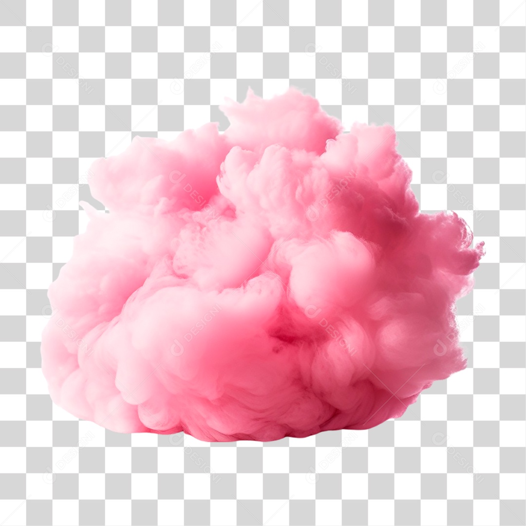 Algodão Doce PNG Transparente