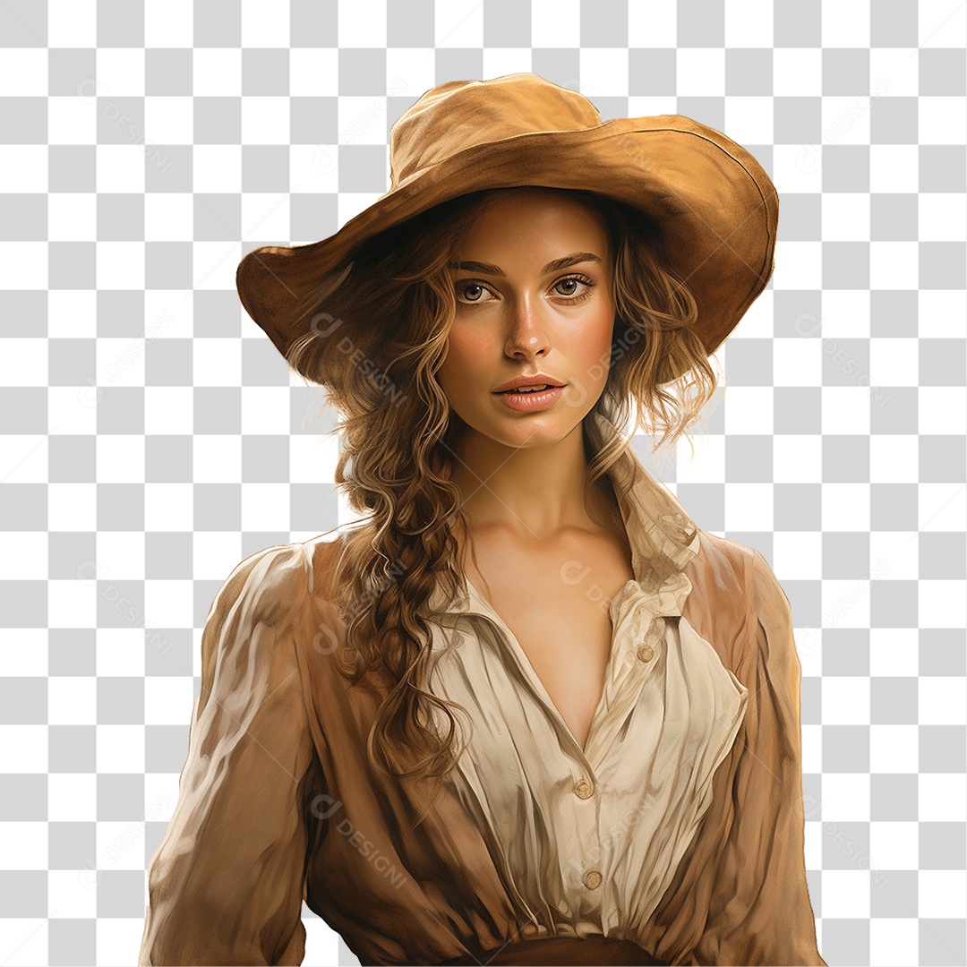 Mulher Fashion PNG Transparente