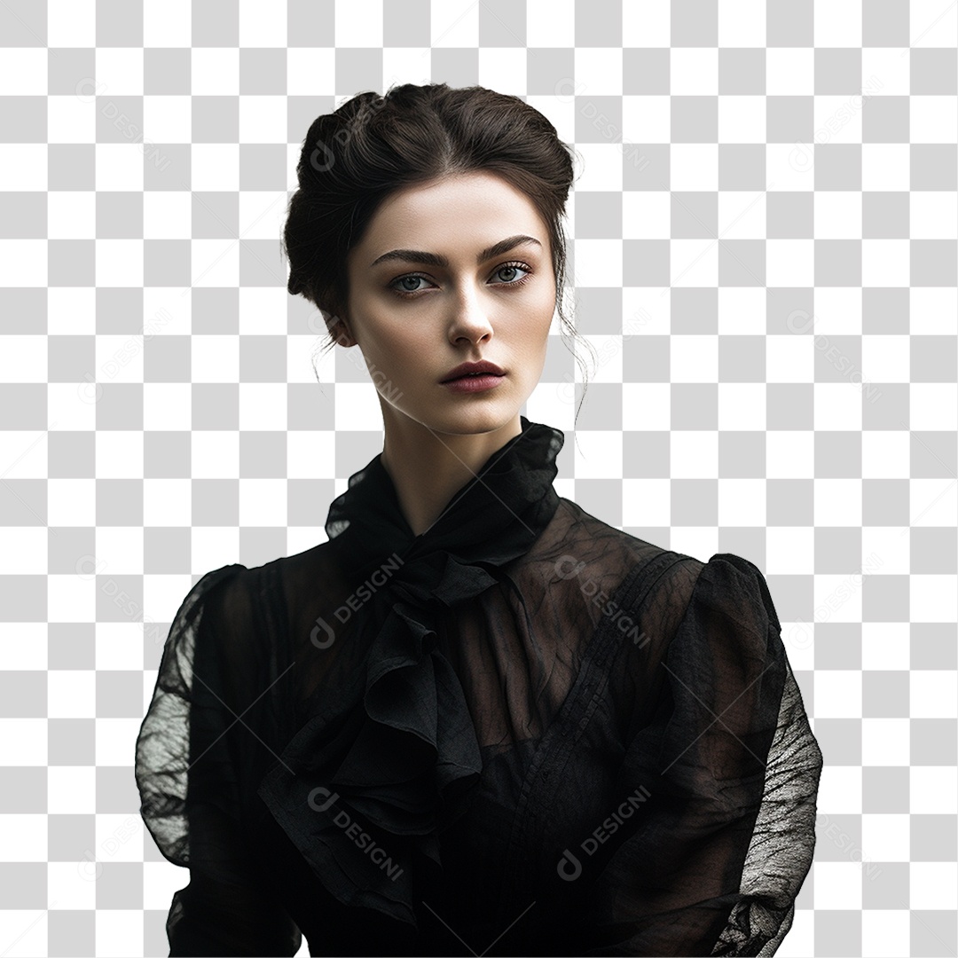 Mulher Fashion PNG Transparente