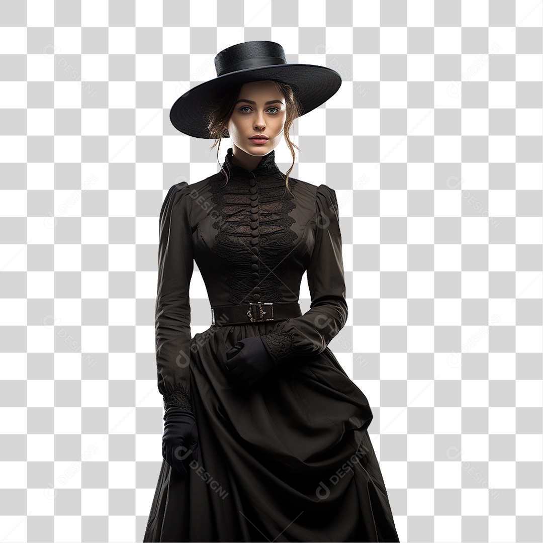 Mulher Fashion PNG Transparente