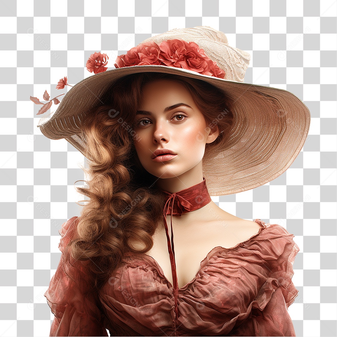 Mulher Fashion PNG Transparente