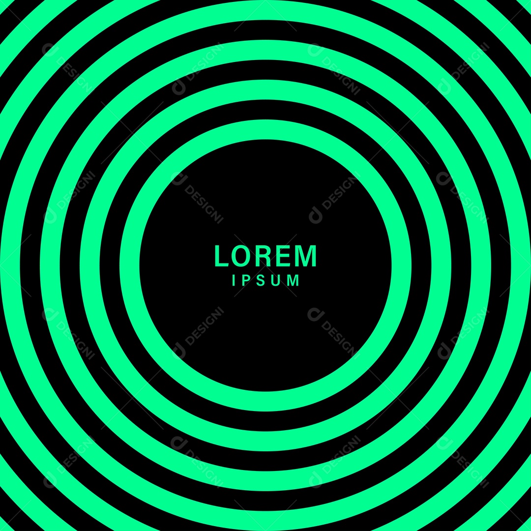 Background de Círculos Ilustração Vetor EPS